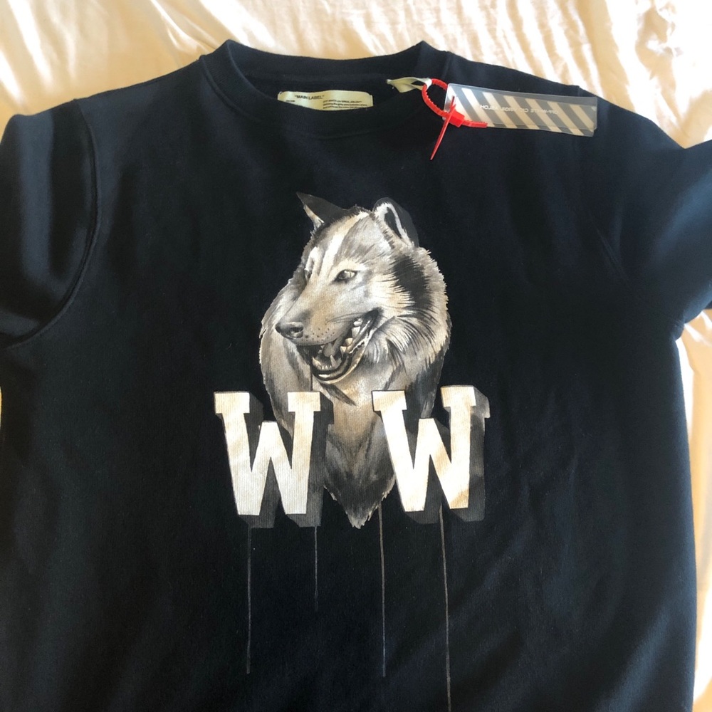 Off white sweater